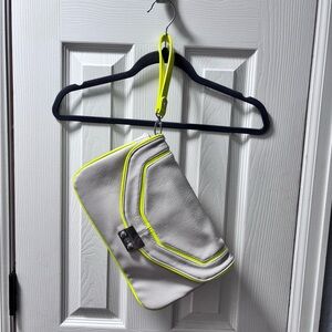 Apt. 9 Gray and Neon Yellow Clutch